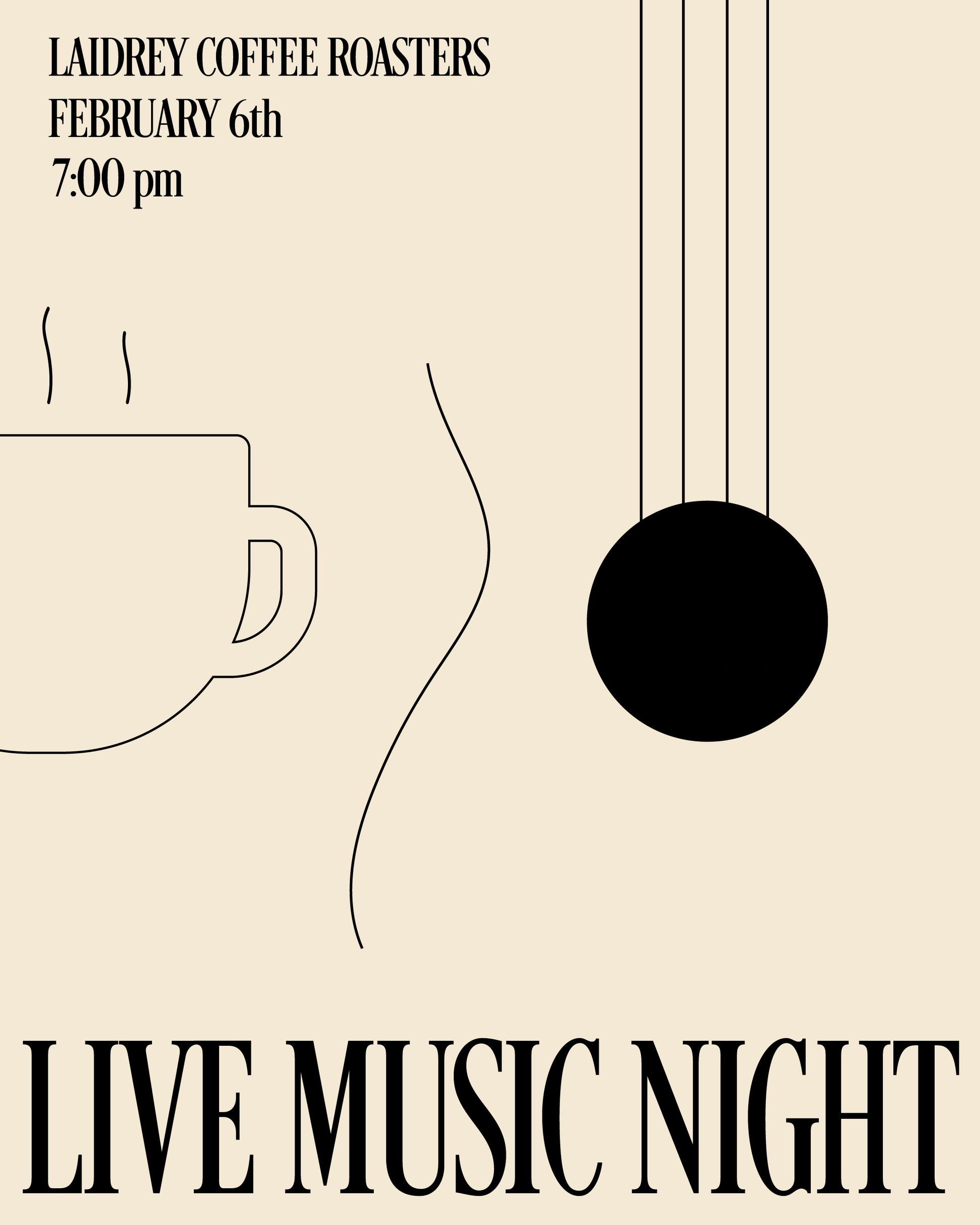 Laidrey Live Music Night February 6