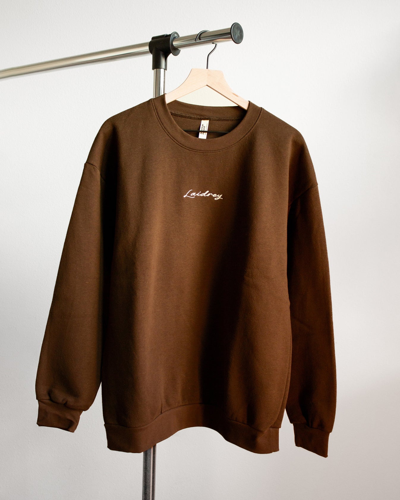 Laidrey Brown Crewneck Sweater