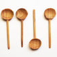 Coffee Spoons - Hand-Carved Olive Wood Coffee Spoons (Set of 4)