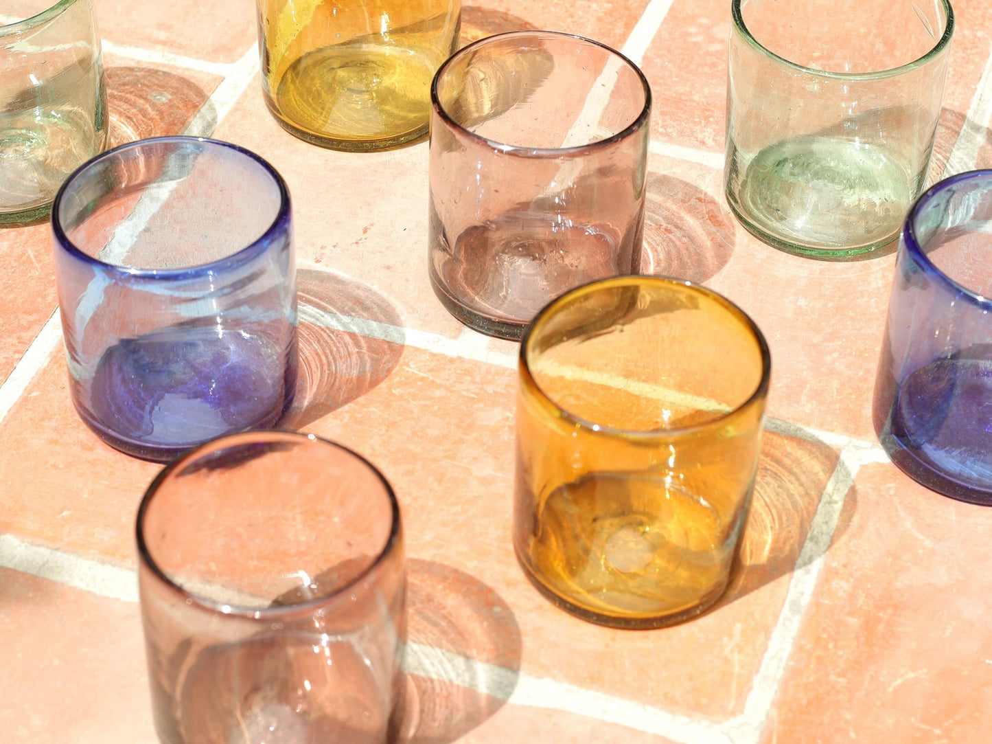 Handblown Wine / Cocktail Glass Tumblers