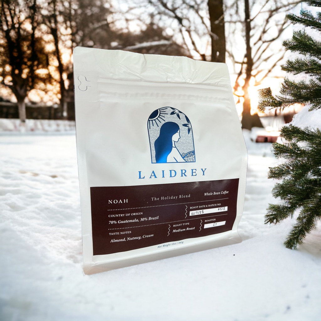 Holiday Blend - Brazil Coffee (70%) and Guatemala Coffee (30%) Side