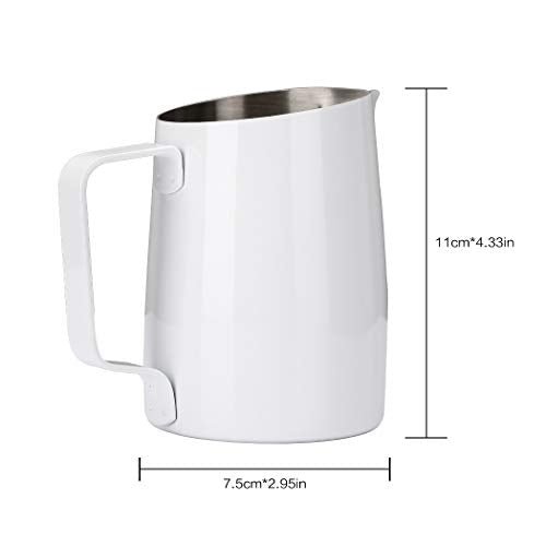 Milk Frother — Dianoo Espresso Milk Frother Pitcher Stainless Steel Co –  Laidrey