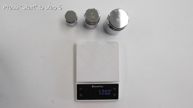 KitchenTour Coffee Scale with Timer —High Precision Pour Over Drip